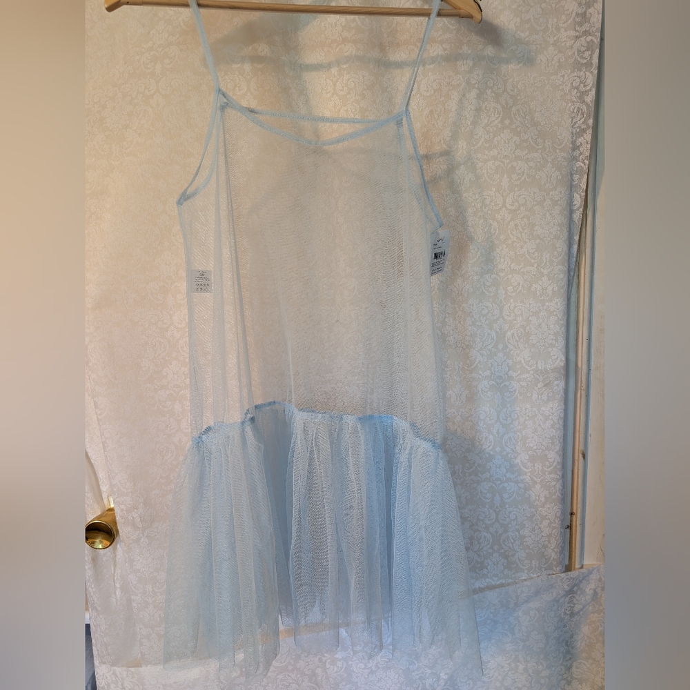 Sheer Blue‎ Cover Up One Size ICING NWT DRESS - Picture 2 of 12